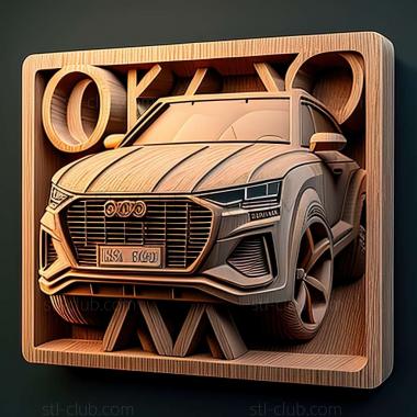 3D model Audi Q8 (STL)